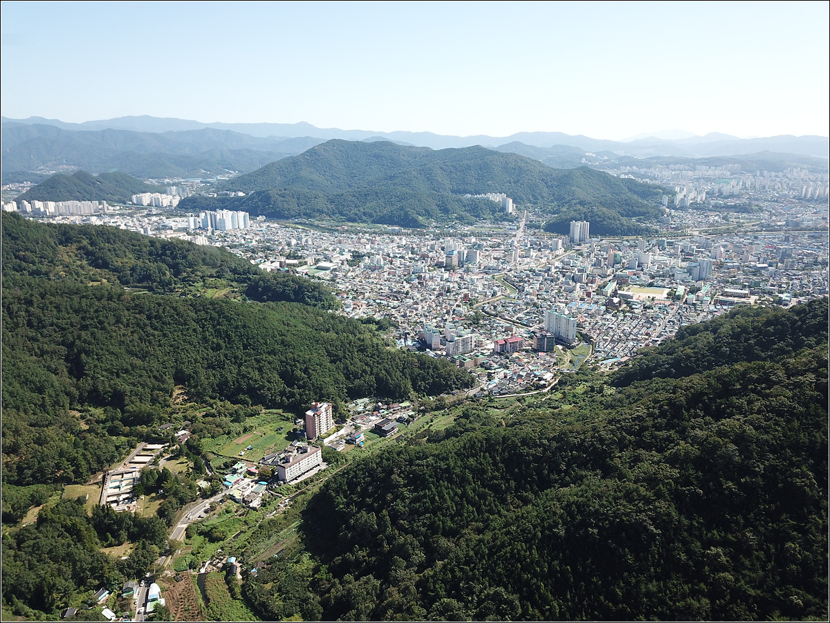 옥천동 모습