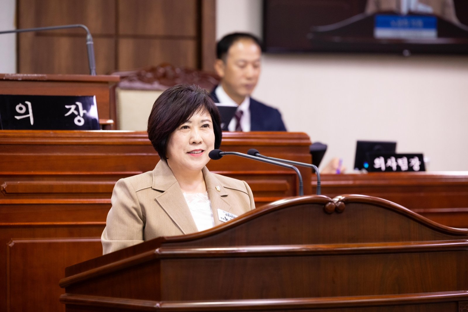 노금희 순천시의원, "여순광 어르신 무료버스 복지 기준 통일해야"