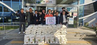 순천시 도사동, 영농조합법인 도사녹진회 쌀 120포 전달